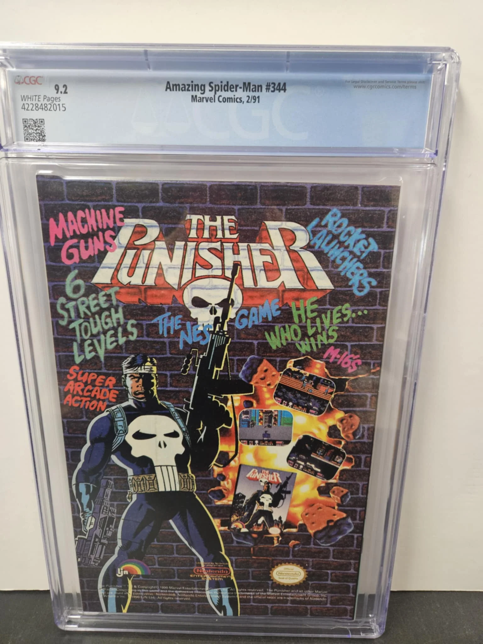 Amazing Spider-Man #344 CGC 9.2 - Image 2