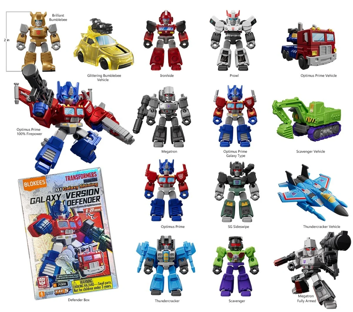Blokees: Transformers - Defender Version 01 Shining - Image 2