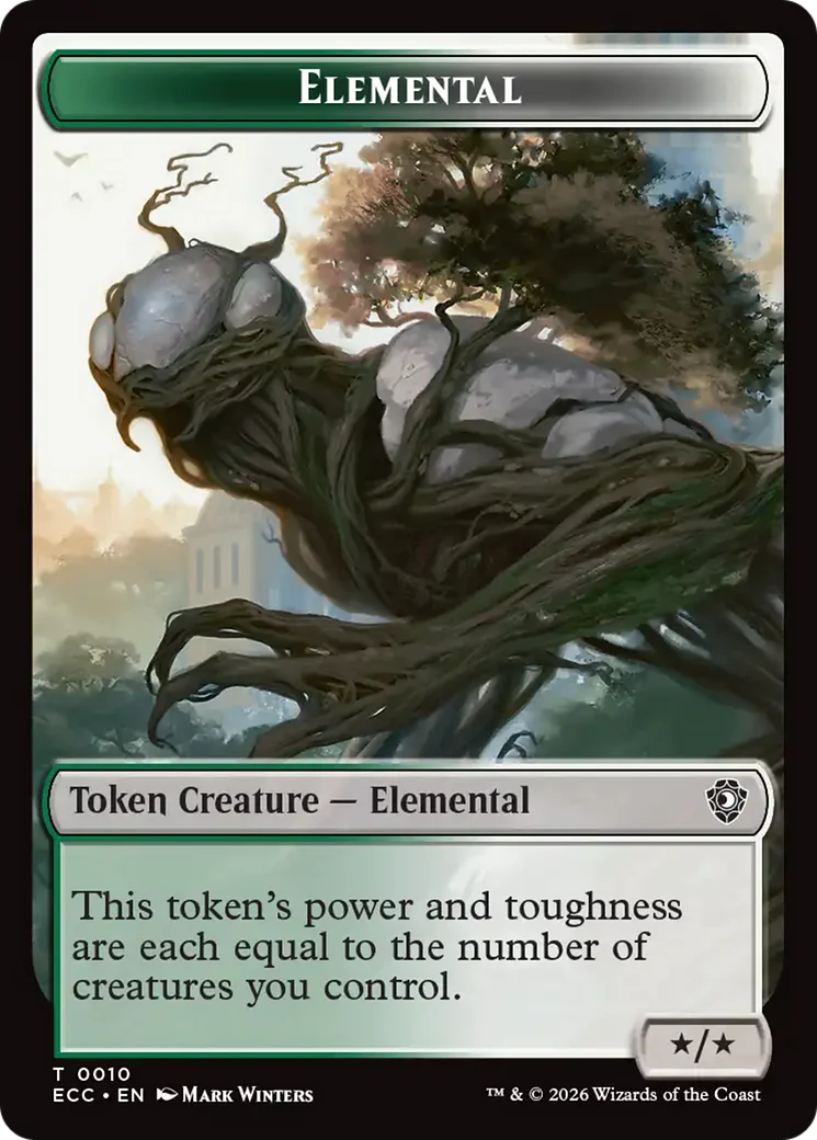Copy // Elemental (0010) Double-Sided Token [Lorwyn Eclipsed Tokens] - Image 2