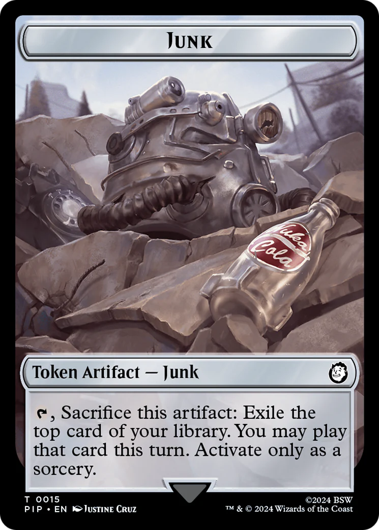 Copy // Junk Double-Sided Token [Fallout Tokens] - Image 2