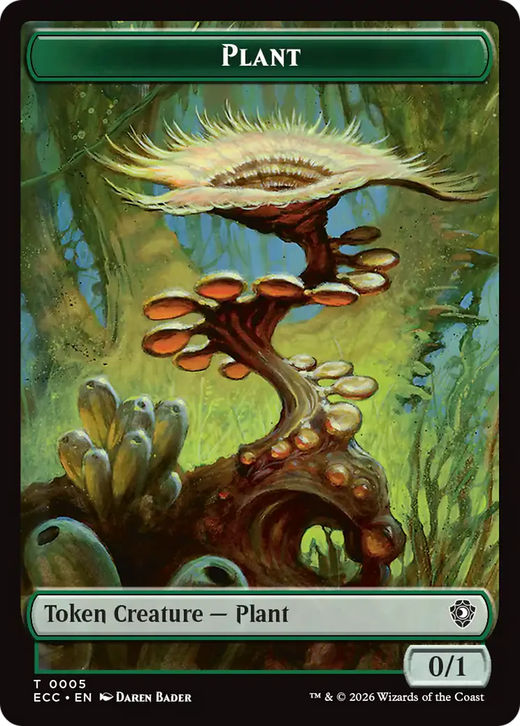 Elemental (0002) // Plant Double-Sided Token [Lorwyn Eclipsed Tokens] - Image 2