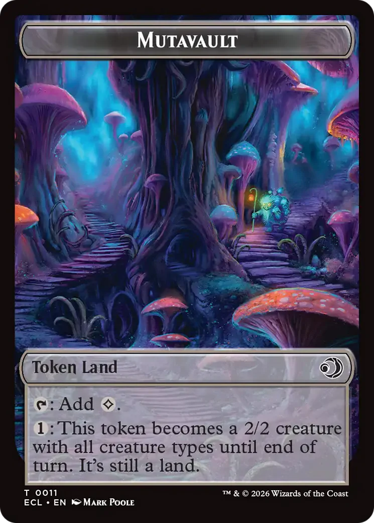 Elk // Mutavault Double-Sided Token [Lorwyn Eclipsed Tokens] - Image 2