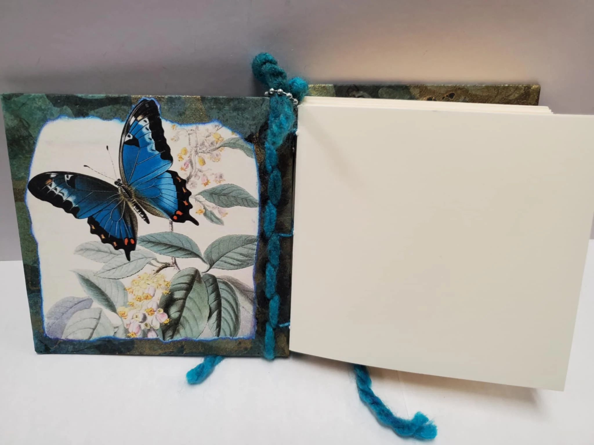 Fairy Journal, Blue Yarn, Blue pen - Image 2