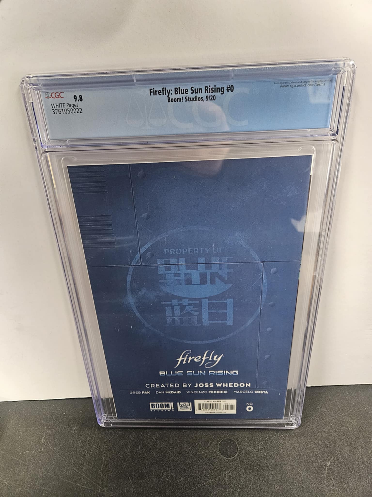 Firefly: Blue Sun Rising #0 CGC 9.8 - Image 2