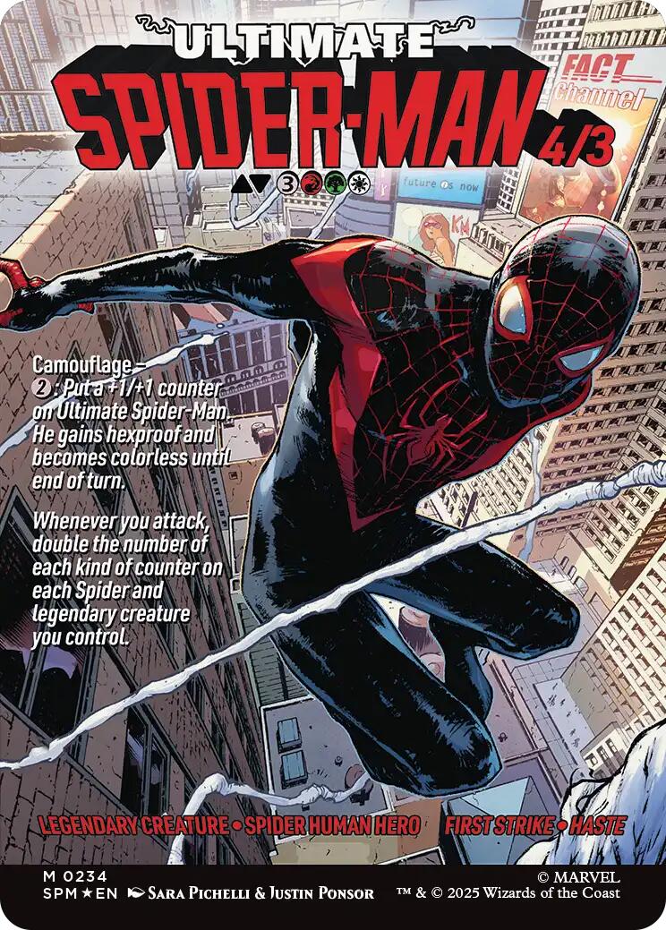 Miles Morales (0234) (Borderless) [Marvel's Spider-Man] - Image 2