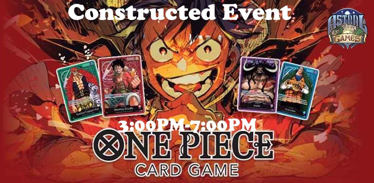 One Piece Constructed Ticket - Sun, Mar 22 2026