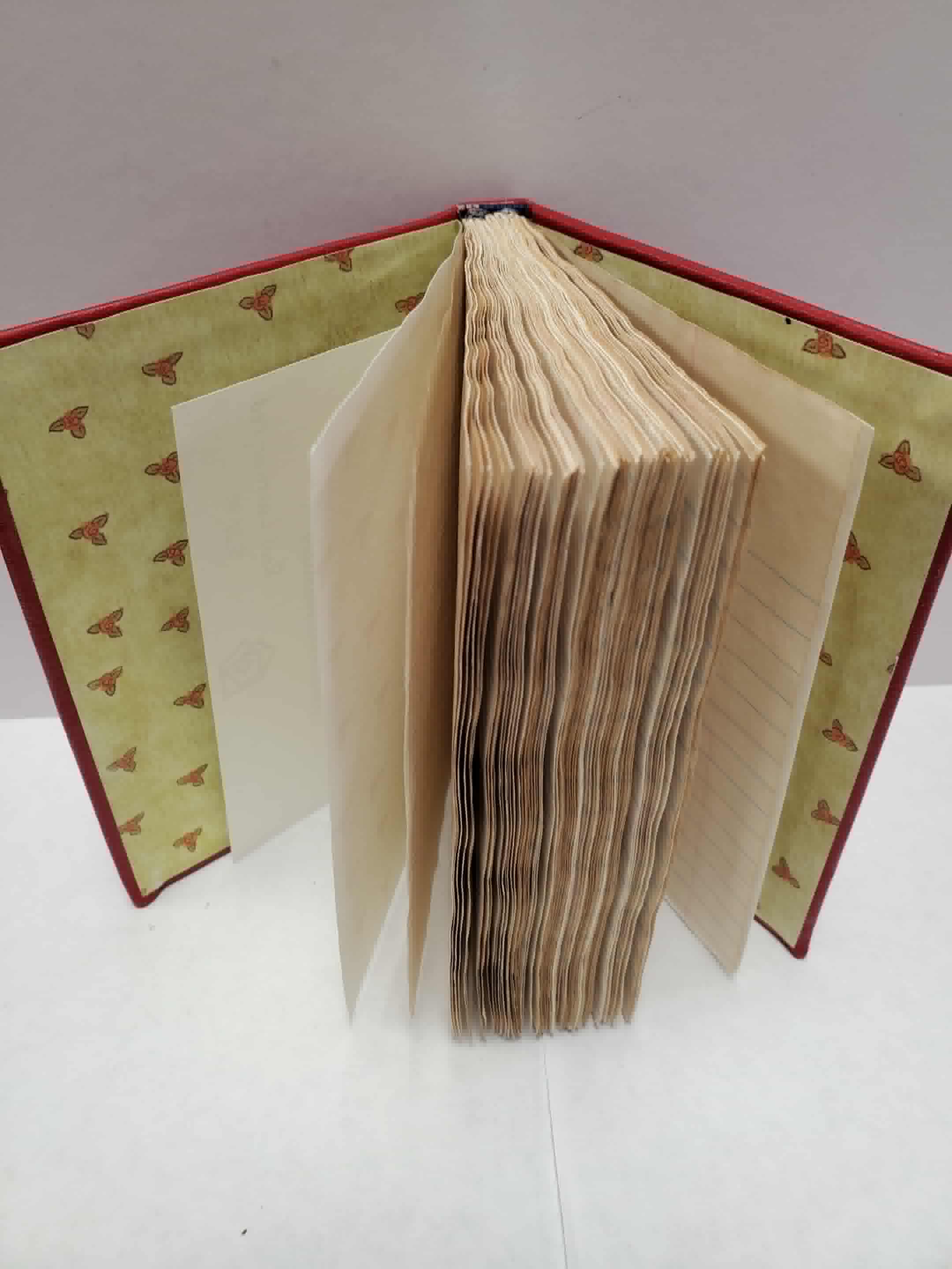 Red Leather Notebook - Image 2