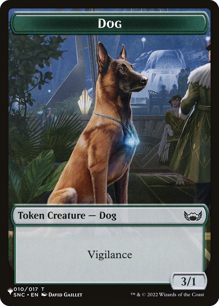 Shapeshifter // Dog Double-Sided Token [The List] - Image 2