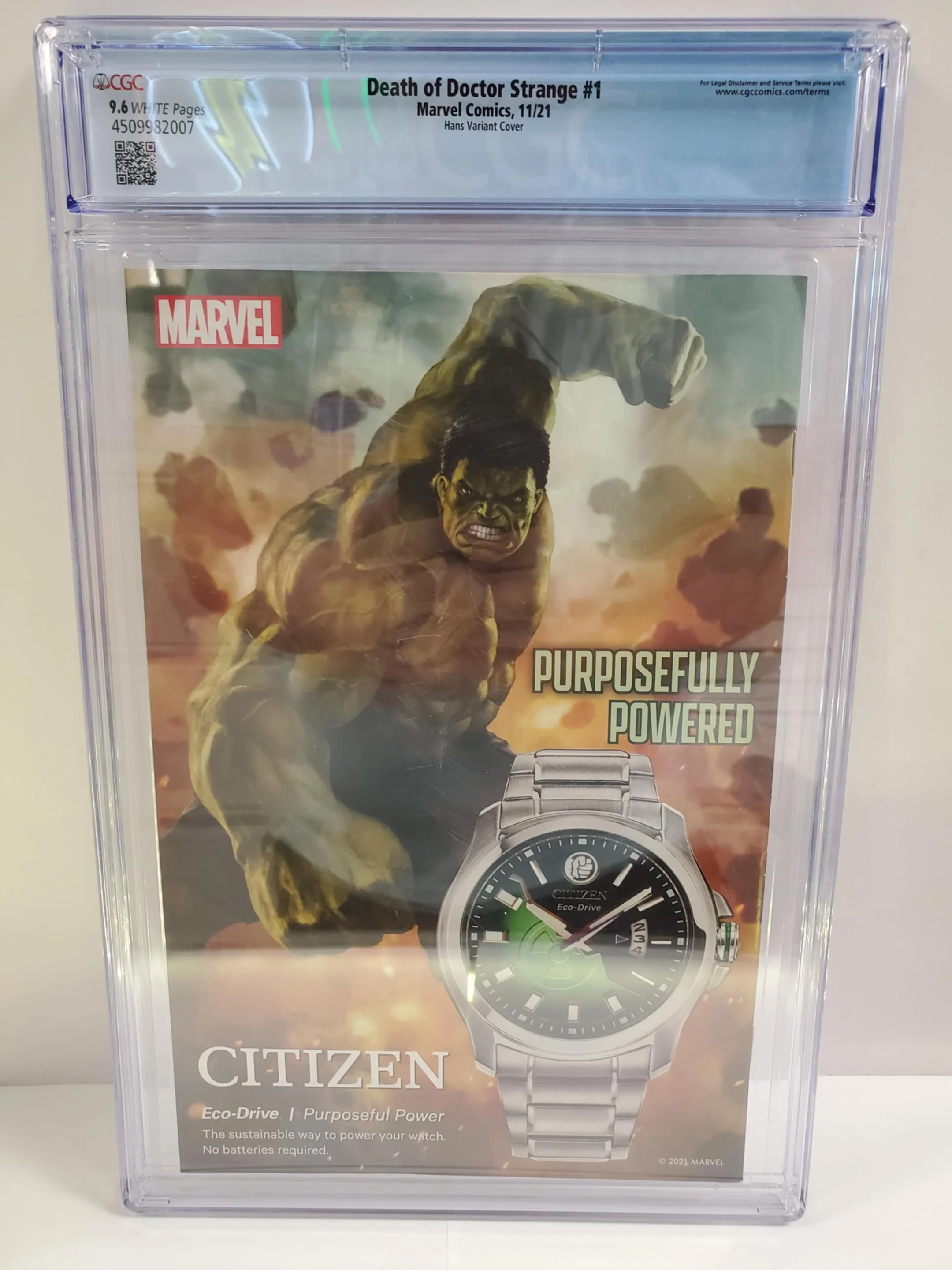 The Death of Doctor Strange #1 CGC 9.6 - Image 2