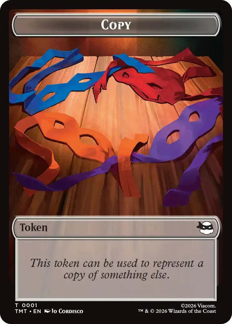 Treasure // Copy Double-Sided Token [Teenage Mutant Ninja Turtles Commander Tokens] - Image 2