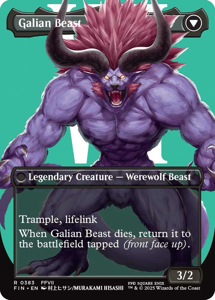 Vincent Valentine // Galian Beast (Borderless) [FINAL FANTASY] - Image 2